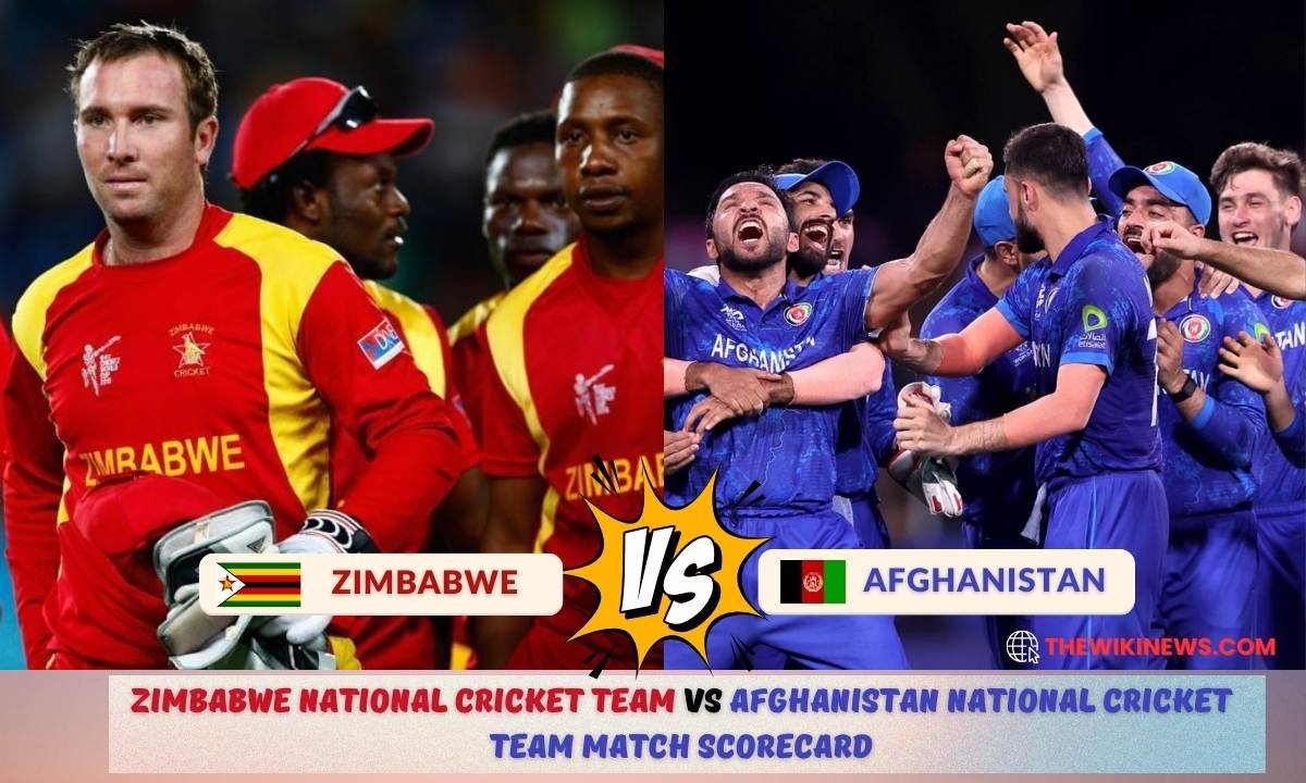 Zimbabwe National Cricket Team Vs Afghanistan National Cricket Team Match Scorecard