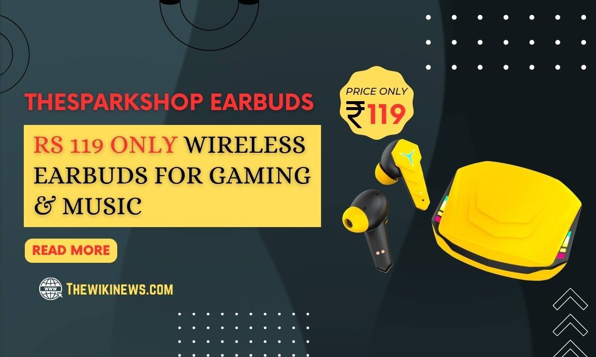 Thesparkshop Earbuds: Rs 119 Only Wireless Earbuds For Gaming & Music